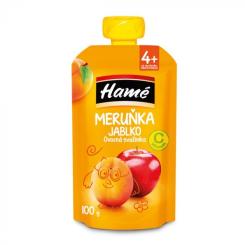 Детское пюре Hame Pouch Яблоко, абрикос, 100 г Фото