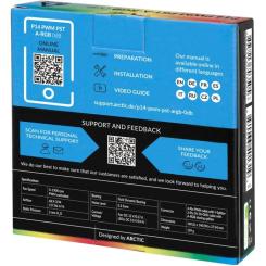 Кулер для корпуса Arctic P14 PWM PST A-RGB Фото 4