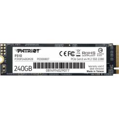 Накопитель SSD Patriot M.2 2280 240GB Фото