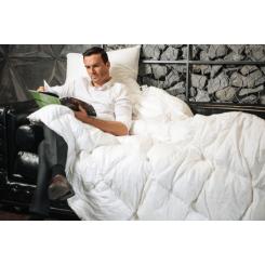 Одеяло MirSon пухова Luxury Exclusive 080 зима 155x215 см Фото 9