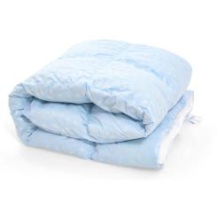 Одеяло MirSon пухова №1858 Bio-Blue 70% пух Зима + 172x205 Фото