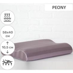Подушка MirSon ортопедическая №6004 Noble stripe Peony 58х40х10.5 Фото 1