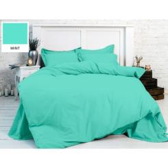 Простынь MirSon Бязь Premium 11-2208 Mint 200х220 см Фото 2