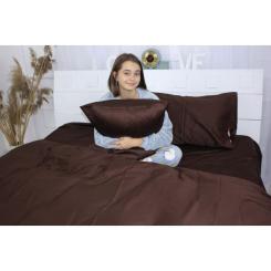 Простынь MirSon Cacao 0211 200х220 см Фото 2