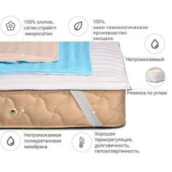 Наматрасник MirSon Valentino тенсел (Modal) Waterproof 317/1 70x140 с Фото 1