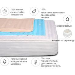 Наматрасник MirSon Valentino тенсел (Modal) Waterproof 318/1 60x120 с Фото 1