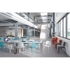 Кухонный стул PAPATYA Joy-S серо-коричневый Фото 2