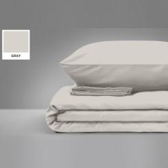 Постельное белье MirSon Бязь Premium Light Gray 160х220 Фото