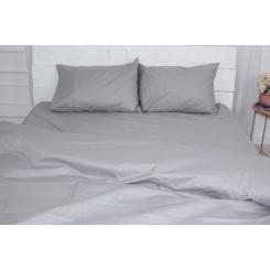 Постельное белье MirSon Бязь Premium Light Gray 160х220 Фото 2