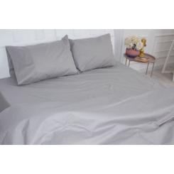 Постельное белье MirSon Бязь Premium Light Gray 160х220 Фото 3