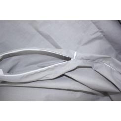 Постельное белье MirSon Бязь Premium Light Gray 160х220 Фото 4