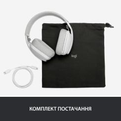 Наушники Logitech Zone Vibe 100 Wireless Off-White Фото 9