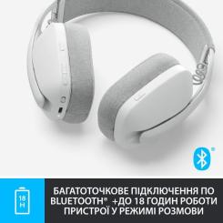 Наушники Logitech Zone Vibe 100 Wireless Off-White Фото 4