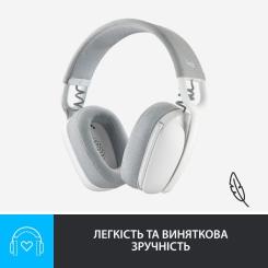 Наушники Logitech Zone Vibe 100 Wireless Off-White Фото 6