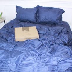 Постельное белье MirSon Satin 30-0020SmokyBlue 160х220 Сімейний Фото 4