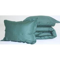 Постельное белье MirSon SatinStripe 30-0017Green 175х210 Двоспальний Фото 8