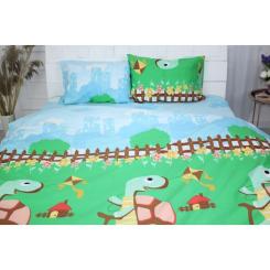 Постельное белье MirSon Бязь 17-0320 Turtle 110x140 Фото 1
