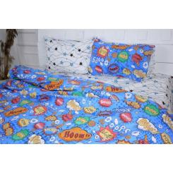 Постельное белье MirSon Бязь 17-0511 Bombs Полуторный Фото 2
