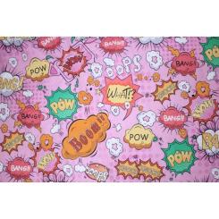 Постельное белье MirSon Бязь 17-0512 Bombs pink Сімейний 160x220 Фото 4