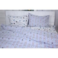 Постельное белье MirSon Бязь 17-0527 Bunnies Сімейний 160x220 Фото 1