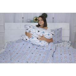 Постельное белье MirSon Бязь 17-0527 Bunnies Сімейний 160x220 Фото 2