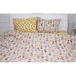 Постельное белье MirSon Бязь 17-0530 Bambi Євро Фото 1