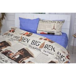 Постельное белье MirSon Бязь 17-0536 Big Ben 175х210 Фото 2