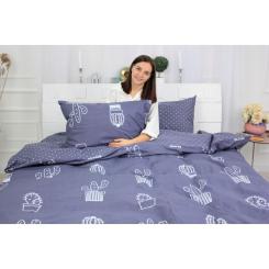Постельное белье MirSon Бязь Premium 17-0300 Singapore 175х210 Фото 1