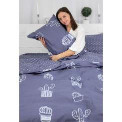 Постельное белье MirSon Бязь Premium 17-0300 Singapore 175х210 Фото 5