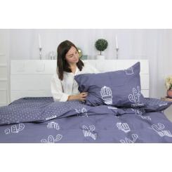 Постельное белье MirSon Бязь Premium 17-0300 Singapore 175х210 Фото 6
