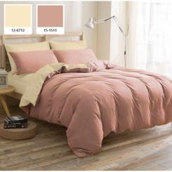 Постельное белье MirSon Бязь Premium Enrica (12-0712 + 15-1511) 2х160х220 Фото