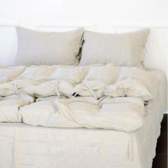 Постельное белье MirSon Лен Grey sky 220х240 Фото 10