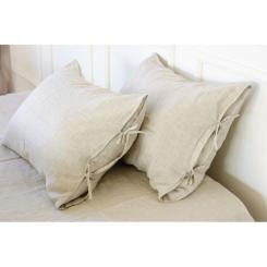 Постельное белье MirSon Лен Grey sky 220х240 Фото 4