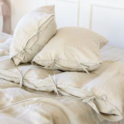 Постельное белье MirSon Лен Grey sky 220х240 Фото 5