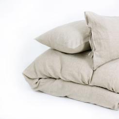 Постельное белье MirSon Лен Grey sky 220х240 Фото 7