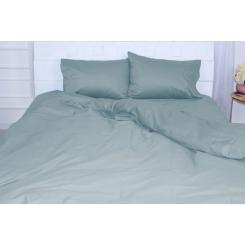 Постельное белье MirSon Сатин 0843 Grey Blue 220х240 Фото 2