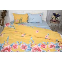 Постельное белье MirSon Сатин Premium 22-1267 Tropics 143х210х2 Фото 1