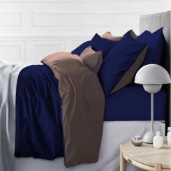 Постельное белье MirSon Сатин Premium Azure 0211+4052 110х140 Фото