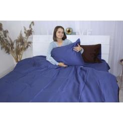 Постельное белье MirSon Сатин Premium Azure 0211+4052 110х140 Фото 4