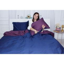 Постельное белье MirSon Сатин Premium Orchid 3220+4052 2х160х220 Фото 1