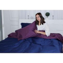 Постельное белье MirSon Сатин Premium Orchid 3220+4052 2х160х220 Фото 4