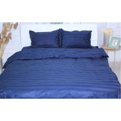 Постельное белье MirSon Сатин Premium-страйп Blue Sea 160х220 Фото 1