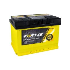 Аккумулятор автомобильный FORTIS 60 Ah/12V Euro Фото