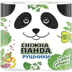 Бумажные полотенца Сніжна Панда 2 шари 2 рулони Фото 1
