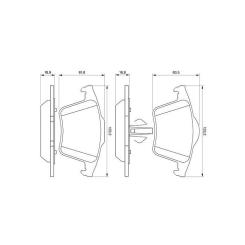 Тормозные колодки Bosch 0 986 494 102 Фото 4