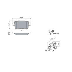 Тормозные колодки Bosch 0 986 494 331 Фото 1