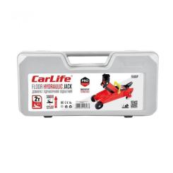 Домкрат CarLife подкатный 2т, 125-305мм Фото 3