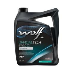 Моторное масло Wolf OFFICIALTECH 5W30 C4 4л Фото