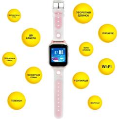 Смарт-часы AURA A1 WIFI Pink Фото 3