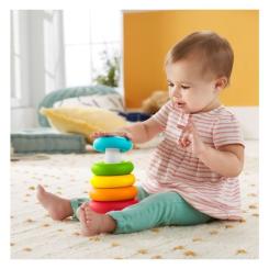 Развивающая игрушка Fisher-Price Пірамідка з еко-матеріалів Фото 3